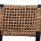 Baxton Studio Alise Modern Bohemian Dark Brown Mahogany Wood and Banana Fiber Dining Chair 228-13102-ZORO - alternate 6